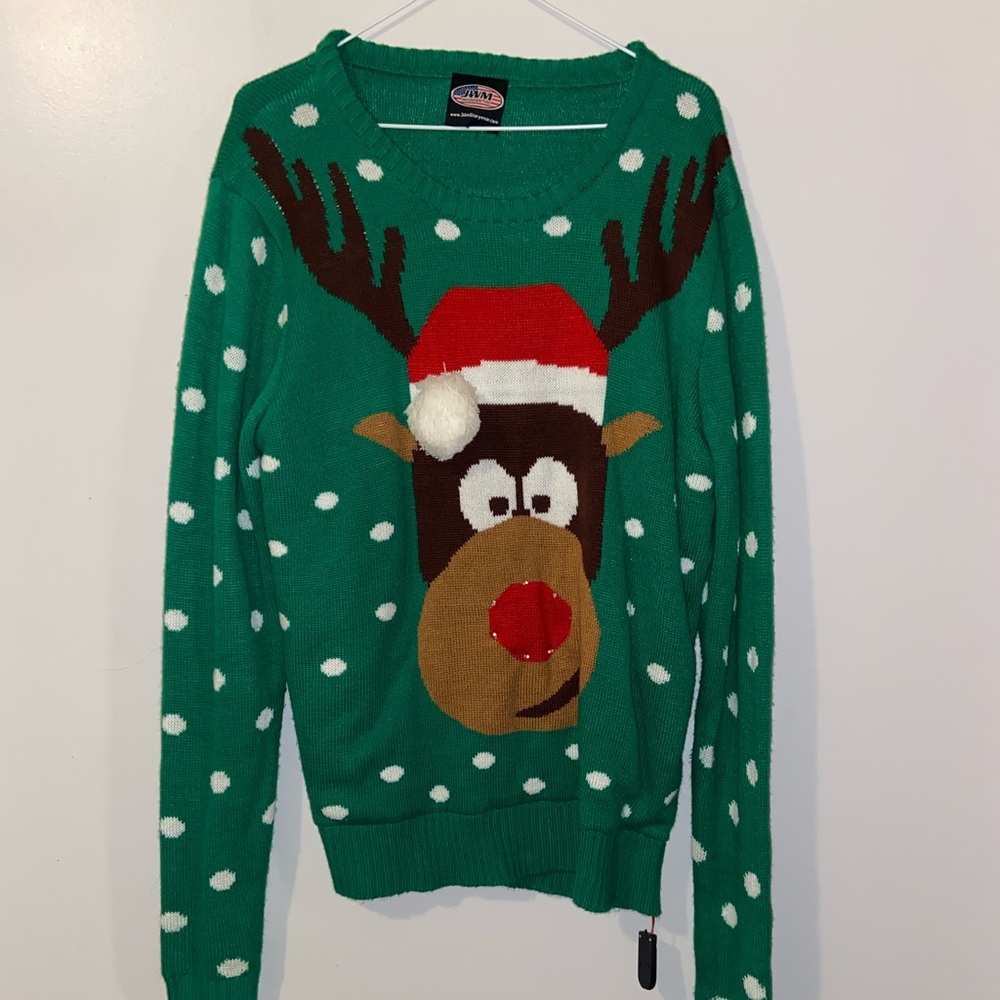 Women’s Christmas light up sweater